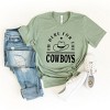 Simply Sage Market Women's I'm Here For The Cowboys Hat Short Sleeve Graphic Tee - 3 of 3