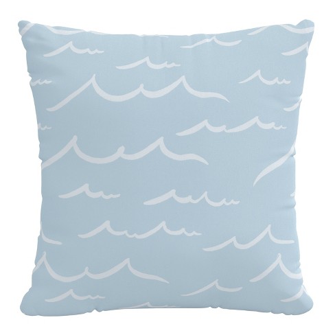 Blue and teal discount pillows