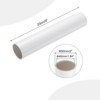 Unique Bargains Water Plumb Cable Sleeve PVC Rigid Round Pipes 9" Length - 2 of 3