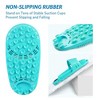 Swtroom Silicone Foot Scrubber Massage and Cleaning Non-Slip for Shower (1PCS Green) - 3 of 4