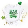 Simply Sage Market Women's Howdy Go Lucky Cowboy Hat Short Sleeve Garment Dyed Tee - 3 of 3
