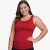 Calypsa Women's Maya Tankini Swim Top With Built-in Bra - 4 of 4