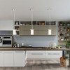 Livex Lighting Astoria 1 - Light Pendant in  Brushed Nickel - 2 of 4