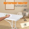 GlasFlength Folding Tables Adventure Ready Folding Table Rugged Design for Outdoor Events and Compact Living, White, 95.98"*30"*28.46" - 3 of 4
