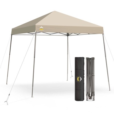 8x8 Slant Leg Pop Up Canopy Beach Tent