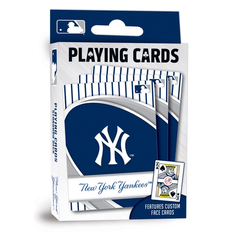 MasterPieces Officially Licensed MLB New York Yankees Playing Cards - 54 Card Deck for Adults, 2 of 6