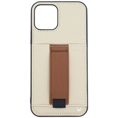 Walli Cases Khaki Phone Case with Wallet and Finger Strap
