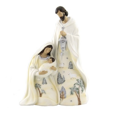 Christmas 9.25" Holy Family Accents Lantern Nativity  -  Decorative Figurines