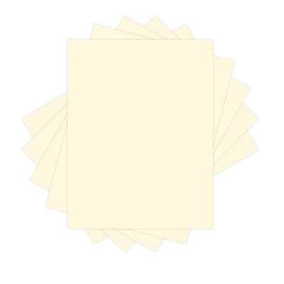 Xerox Vitality Pastel Multipurpose Paper 8 1/2 x 11 Ivory 500 Sheets/RM 3R11056