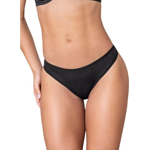 Leonisa Black Triangle Thong Bikini Ideal For Tanning - Red Unique : Target