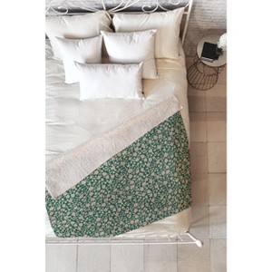 Holli Zollinger Cerie Bouquet Garden Sherpa Fleece Blanket - Deny Designs - 1 of 2