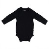 2-Pack Long Sleeve Bodysuit in Midnight and Storm - 4 of 4
