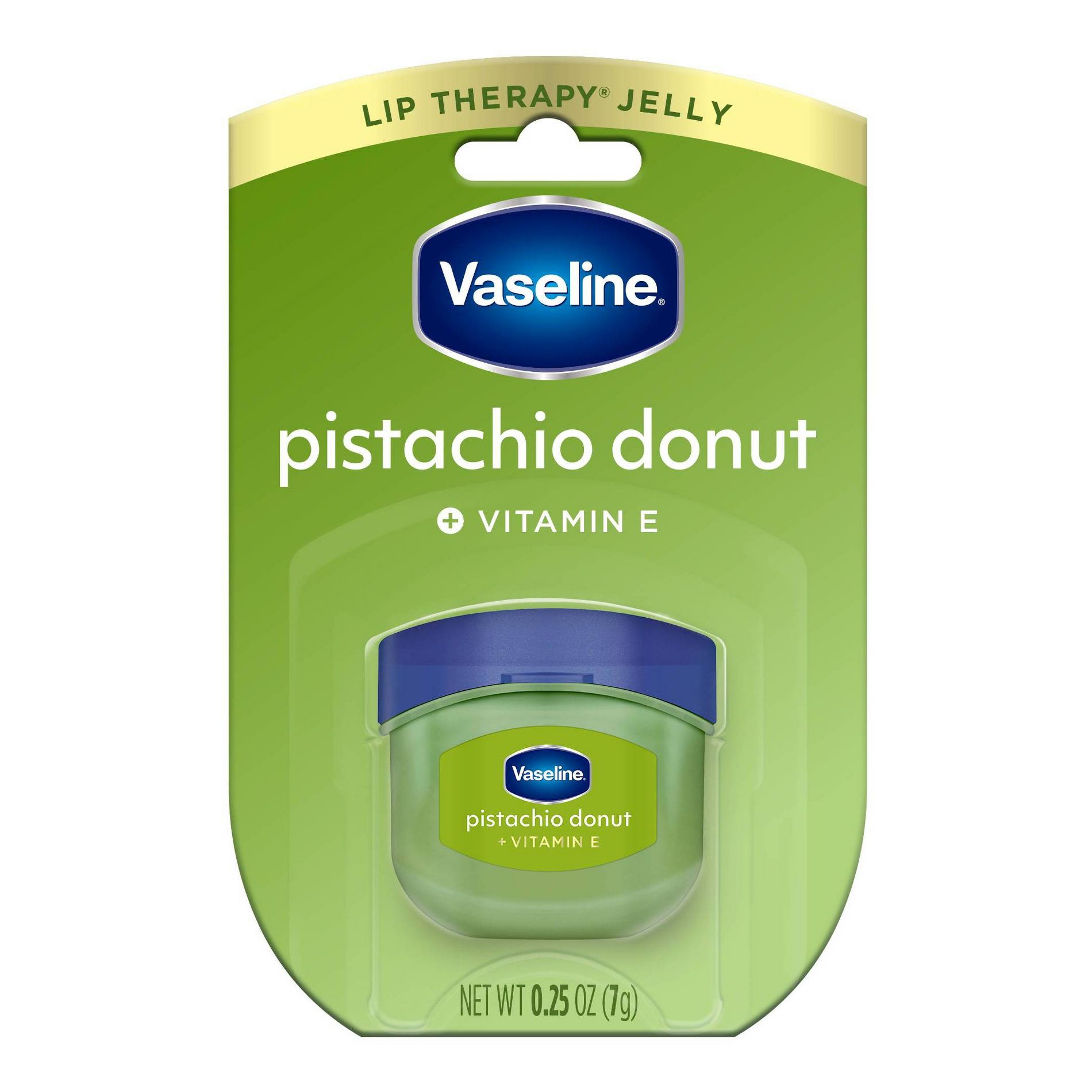 Vaseline Lip Therapy Mini Lip Balm - Pistachio Donut - Travel Size - 0.25oz