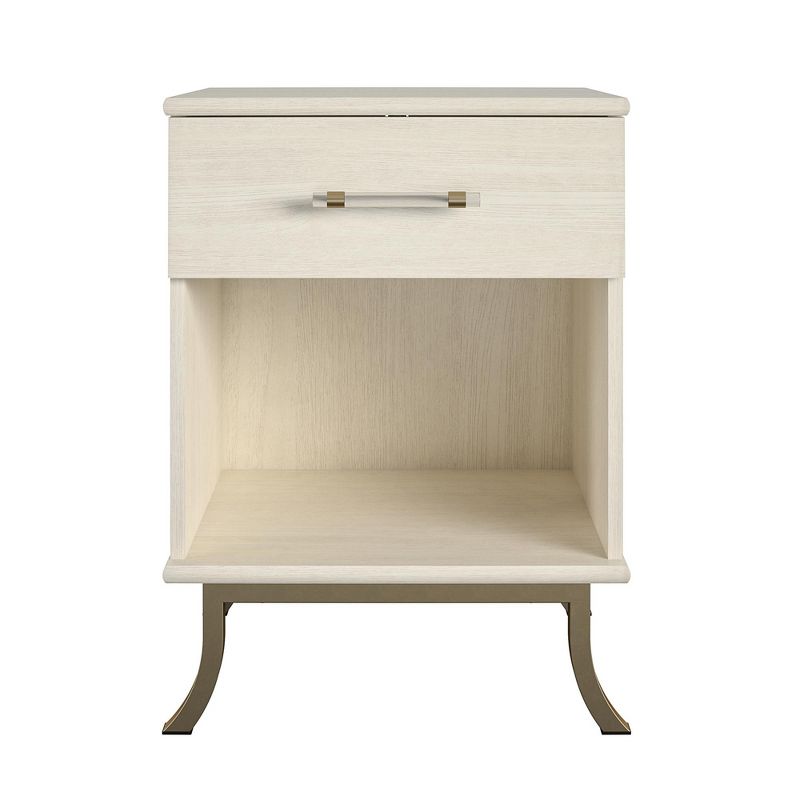 Little Seeds Monarch Hill Clementine Nightstand, White, 1 of 12