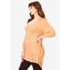 Roaman's Women's Plus Size Textured Square Neck Sweater - image 4 of 4