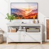 Tangkula TV Free Standing Wooden Cabinet Console Media Organizer Home Furniture - 2 of 4