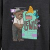 Women's - IF Movie - Lewis Poster Lightweight French Terry Wide Neck Long Sleeve Shirt - 2 of 4