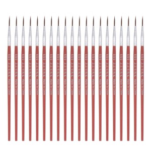 Unique Bargains Detail Nylon Painting Brush 50 Pcs - 1 of 4