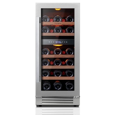 Ca'Lefort 15 inch Dual Zone Wine Cooler with Panel Ready Door