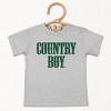 Country Boy Puff Print - Youth Short Sleeve Graphic T-Shirt and Toddler Short Sleeve Graphic T-Shirt - 3 of 4