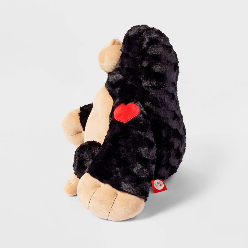 18&#39;&#39; Gorilla Stuffed Animal with Heart Accent - Gigglescape&#8482;, 3 of 5