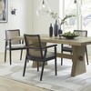 Signature Design by Ashley Galliden Dining Arm Chair, Set of 2, Black - 3 of 4
