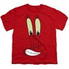 Boys' Short Sleeve Spongebob Mr. Krabs Smile Face T-Shirt - 2 of 4