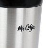 Mr. Coffee 16oz Stainless Steel and Stoneware Travel Mug - 4 of 4