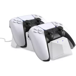 Wasserstein Charging Station for Sony Playstation 5 DualSense Controller - Make Your PS5 Gaming Experience More Convenient with this Charger