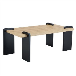 XINGHANZHENXUAN 39.3-in MDF coffee table, suitable for modern minimalist living rooms and leisure areas - 1 of 4