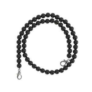 Unique Bargains Faux Pearl Handbag Strap Black 1 Pc - 1 of 4