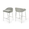 GDFStudio Orlando Contemporary Fabric Upholstered 26 Inch Counter Stools (Set of 2) - 2 of 4