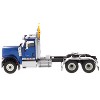 International HX520 Day Cab Tandem Tractor Blue 1/50 Diecast Model by Diecast Masters - 3 of 4