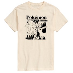 Men's - Pokémon - Espeon Umbreon Comic Short Sleeve Graphic T-Shirt - 1 of 3