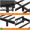 Modern Metal Platform Bed Frame - Sturdy Steel Slat Support No Box Spring Needed,  (Full/Queen/King) - 4 of 4