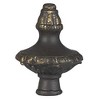 Cal Lighting FA-5057B Metal Cast Finial, 1.75" x 1.75" x 2.38" - 3 of 3