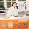 Coucheta Heated Throw Blanket with Faux Rabbit Fur, 4 Heat Levels & 4-Hour Auto Shut-Off, Machine Washable, Over-Heat Protection, ETL & FCC Certified - 4 of 4