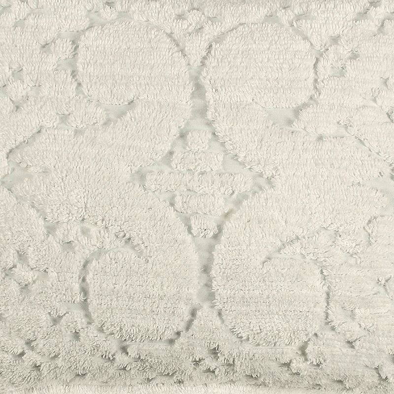 Euro Ashton Collection 100% Cotton Tufted Unique Luxurious Medallion Design Pillow Shams Ivory - Better Trends, 3 of 5