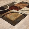 Heath Circle and Block Rug Brown/Black - 4 of 4