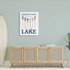 Stupell Industries Adventure Awaits At Lake Oars Phrase, 30" x 40" - 2 of 4