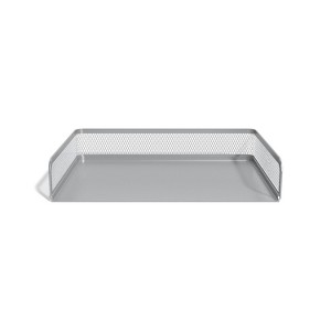 MyOfficeInnovations Side Load Stackable Metal Letter Tray Silver 24402457 - 1 of 4