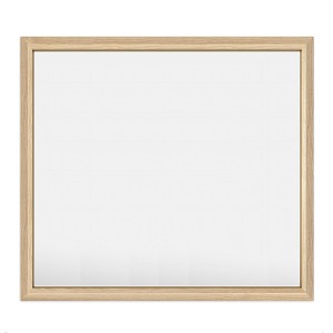 Apmir High-Strength Tempered Glass and Aluminum Alloy Framed French Cleat Mounted Wall Decor Mirror in matte black with 5-Year Warranty - 1 of 4