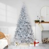 Northlight Artificial Tinsel Christmas Tree - 9' - Silver - Unlit - 2 of 4