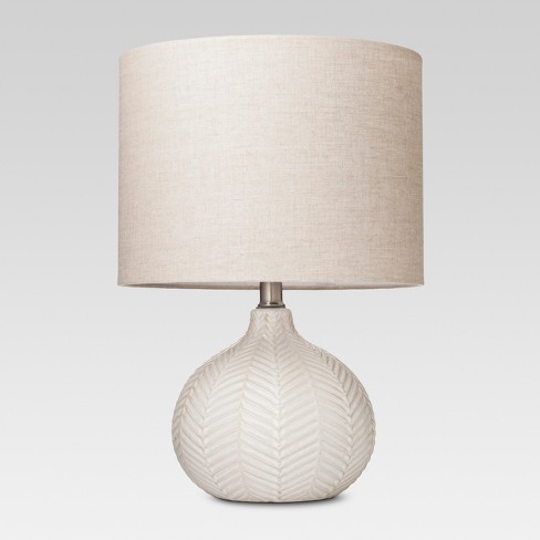 Textured Ceramic Accent Lamp Cream - Threshold™