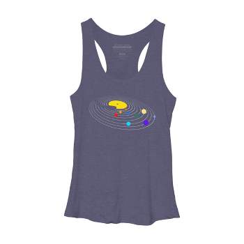 Women's Design By Humans Music Planet By clingcling Racerback Tank Top