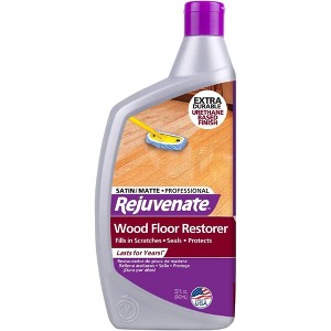 Rejuvenate Professional Wood Floor Restorer and Polish, Satin Finish, 32oz - 1 of 4