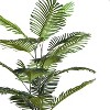 KTMBDW Artificial Palm Tree 7ft Tall Fake Palm Tree Indoor Decor, Faux Tropical Areca Palm Silk Floor Plant in Pot for Home Office Living Room Decor - 4 of 4