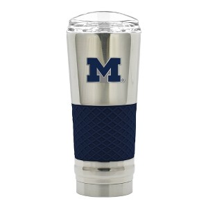NCAA Michigan Wolverines 24oz Chrome Draft Tumbler - 1 of 2