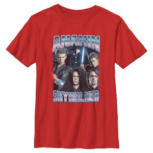 Boys Star Wars Anakin Skywalker Collage T Shirt - 1 of 4