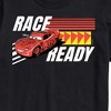 Men's - Cars - Lightning McQueen Race Ready Short Sleeve Graphic T-Shirt - 2 of 4